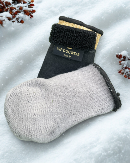 Bilde av VIP Dogwear Artic bootie 4-pk lav BL Black